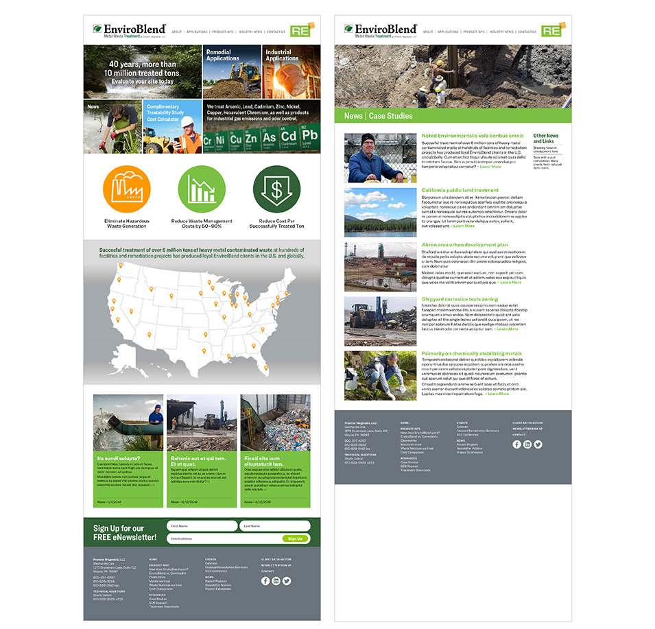 website design